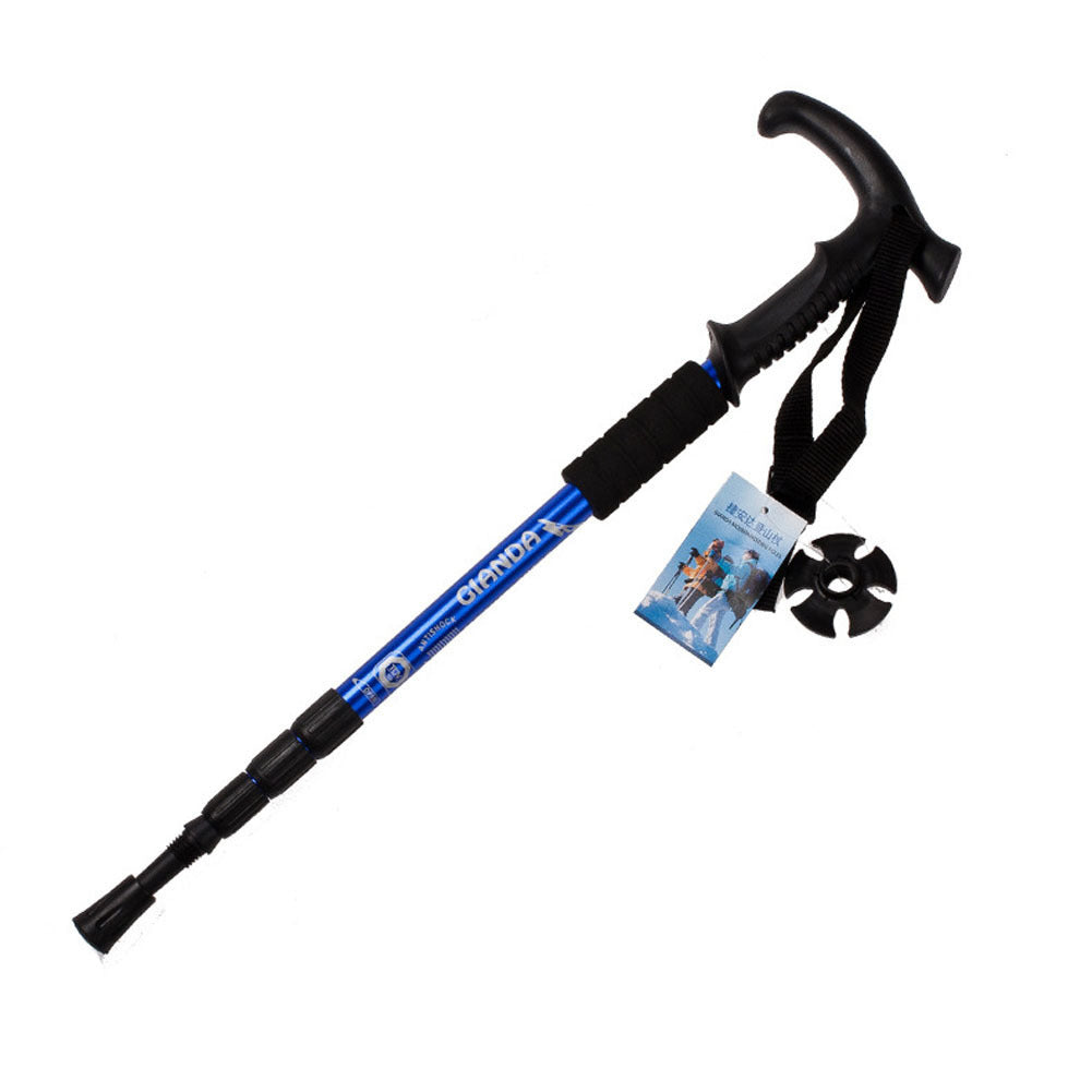Professional Retractable Aluminum Alloy Trekking Pole