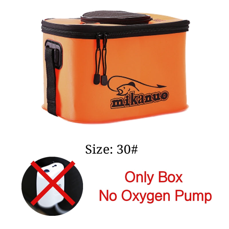 EVA Folding Fishing Tackle Storage Bag Bucket