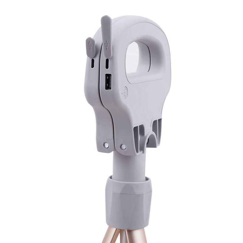 Multifunctional Folding Aluminum Alloy Trekking Pole Crutch