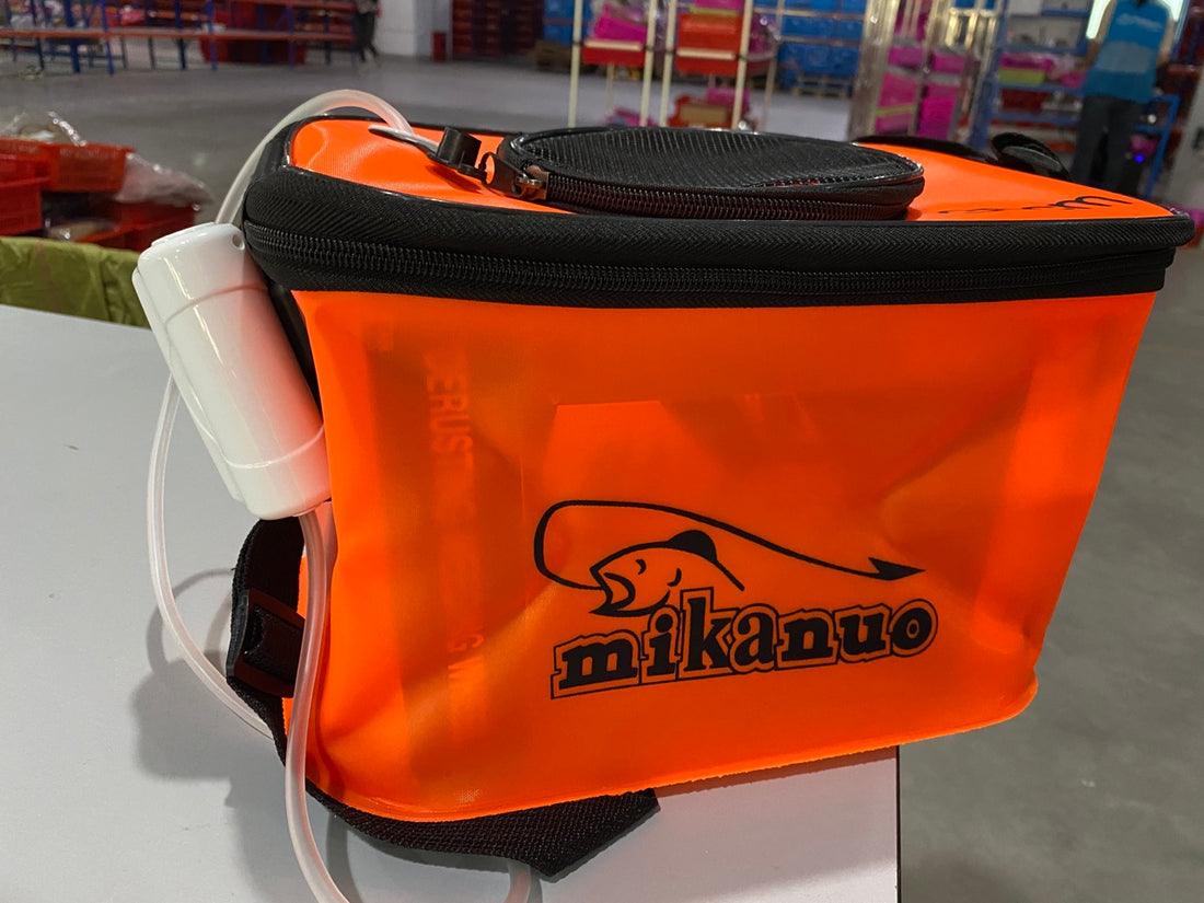 EVA Folding Fishing Tackle Storage Bag Bucket