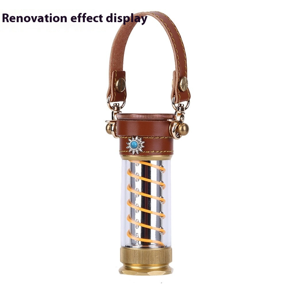 Camping Lantern Leather Hanging Rope Set For Edison Lantern