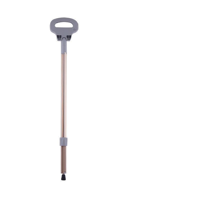 Multifunctional Folding Aluminum Alloy Trekking Pole Crutch