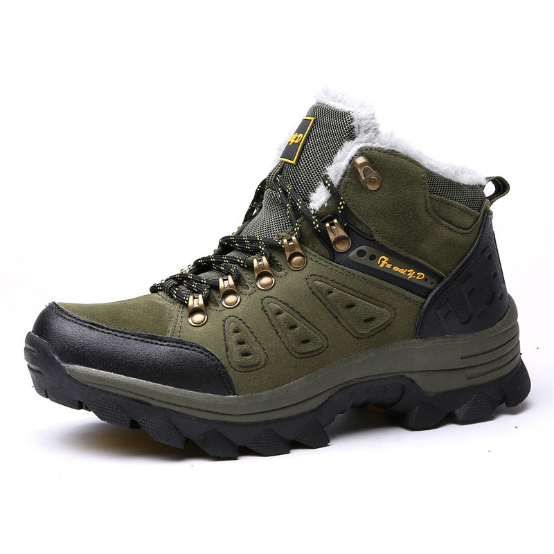 Men's Cold Weather Waterproof Hiking Snow Boots