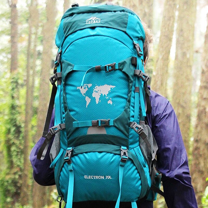 Water-Resistant Large Capacity Hiking Backpack Multifunctional