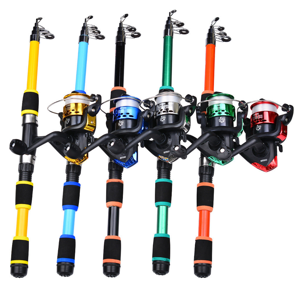 Casting Rod And Reel Combo Fishing Set