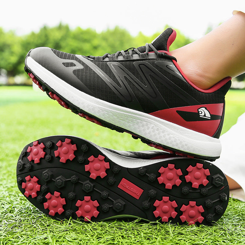 Men’s Breathable Mesh Golf Sneakers Professional