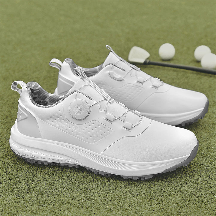 Couple Waterproof Spiked Golf Shoes