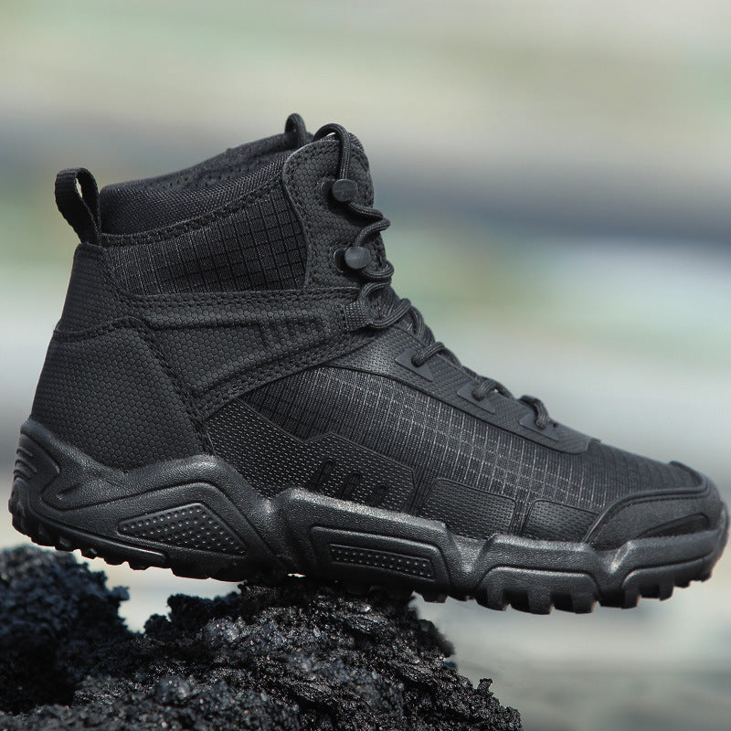 American Ultralight Mid Tube Tactical Hiking Combat Boots Men