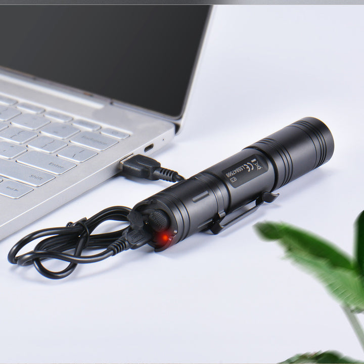 USB Rechargeable Bright Camping Flashlight