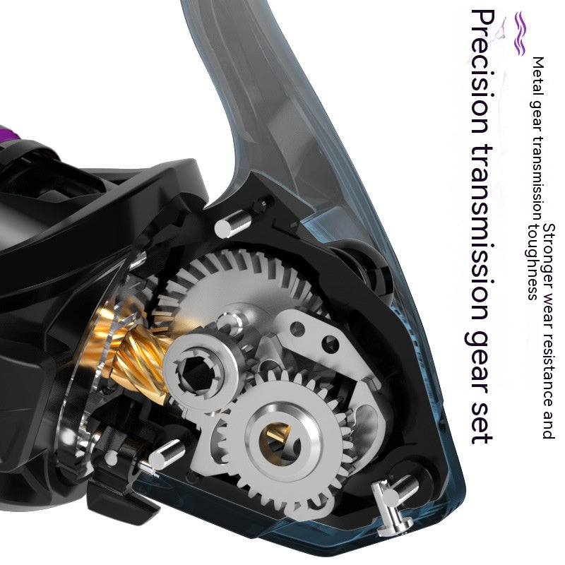 All-Metal Spinning Fishing Reel