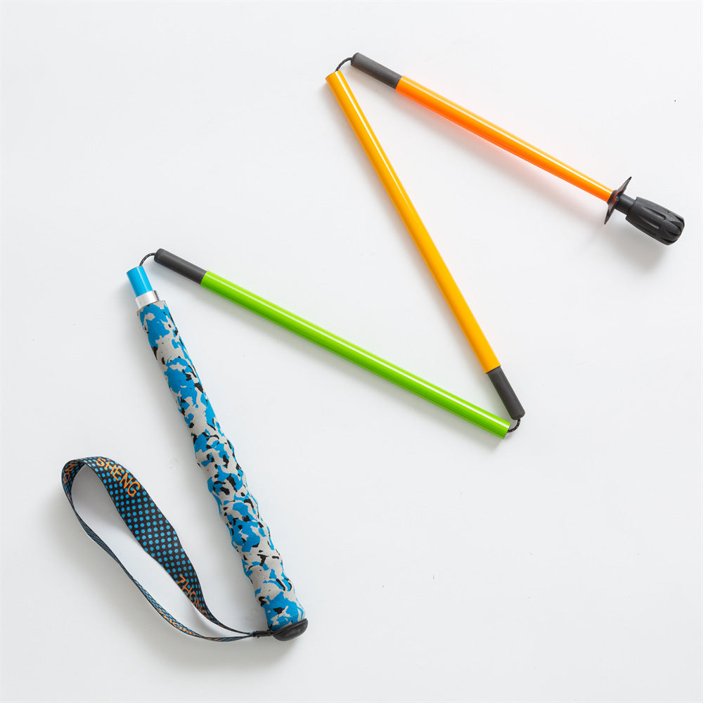 Ultralight Carbon Fiber Five Section Folding Trekking Pole