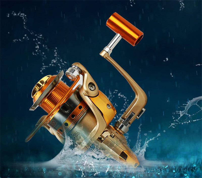 Metal Rocker Spinning Fishing Reel Sea Rod Reel