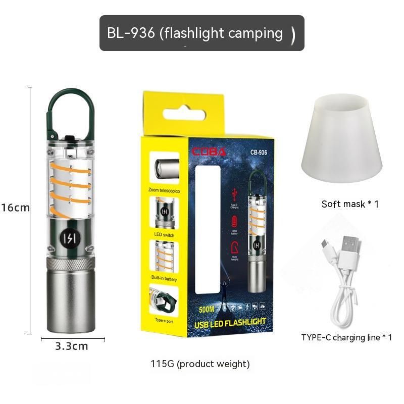Multifunctional Camping Flashlight Outdoor Lighting