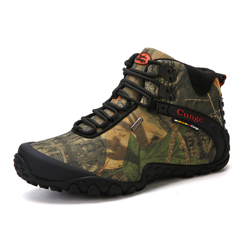 Men's Camouflage Outdoor Hiking Climbing Sports Boots