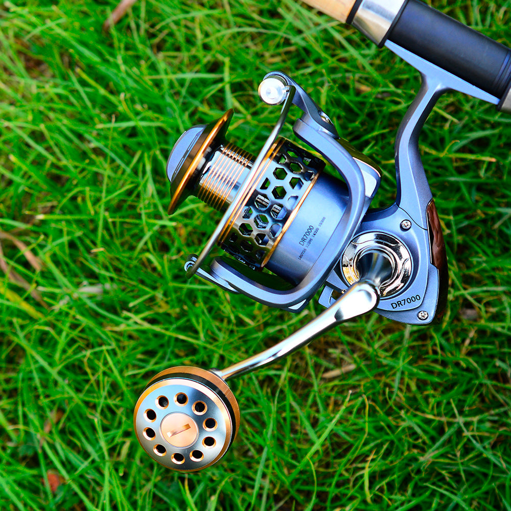 Full Metal Spinning Fishing Reel Luya Wheel