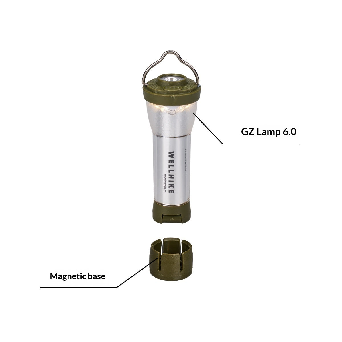 Outdoor Camping Incandescent Flashlight
