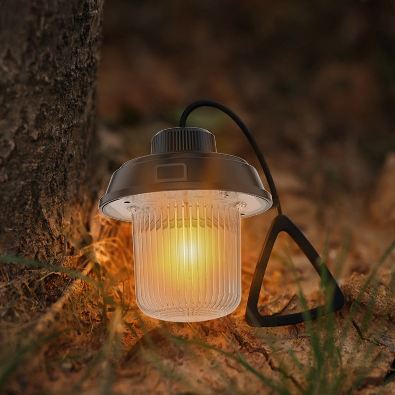 Retro Multifunction Rechargeable Outdoor Camping Lantern Light