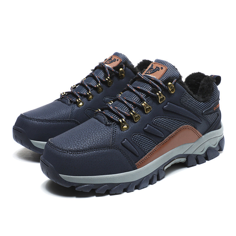 Couple Outdoor Climbing Boots Breathable Large Size Camping Shoes