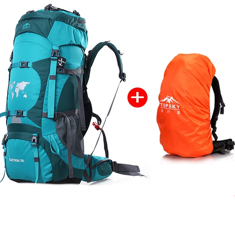 Water-Resistant Large Capacity Hiking Backpack Multifunctional