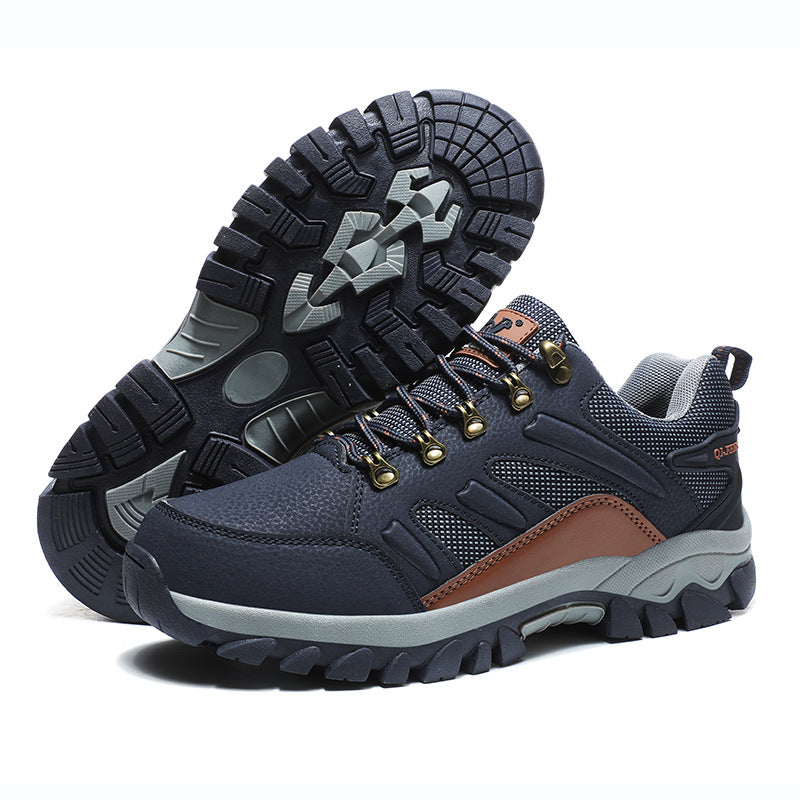 Couple Outdoor Climbing Boots Breathable Large Size Camping Shoes
