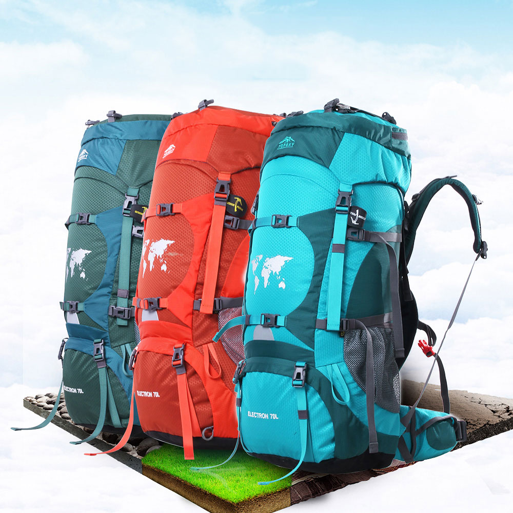 Water-Resistant Large Capacity Hiking Backpack Multifunctional