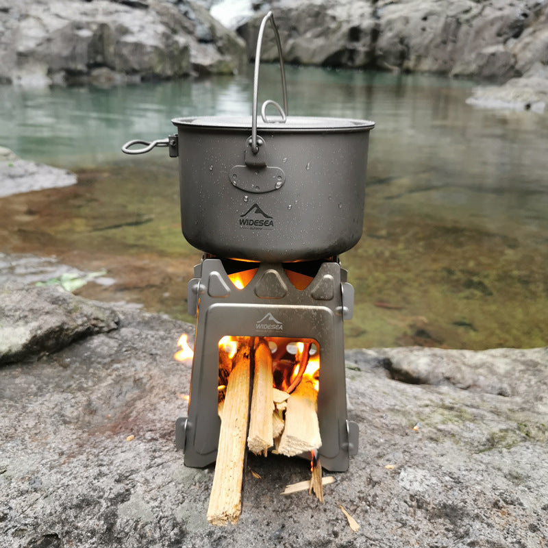 Ultra-Light Foldable Outdoor Camping Cookware Set