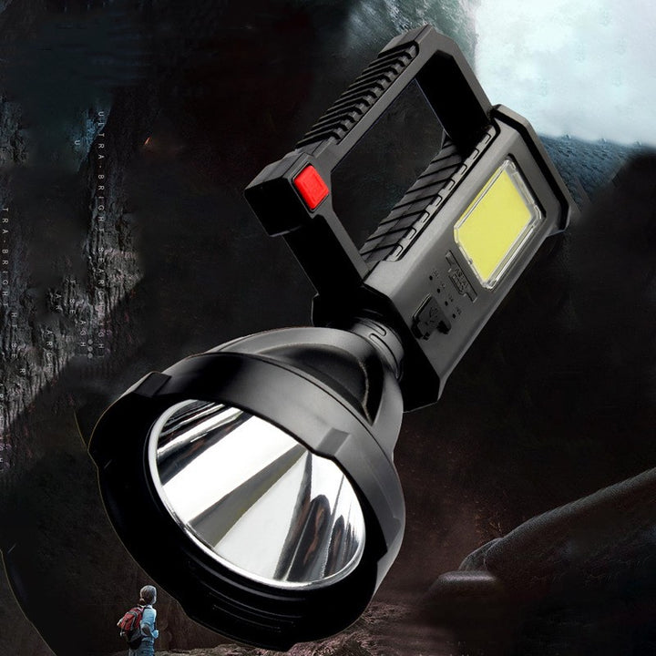 High Power Portable Fishing Flashlight With Bracket Camping