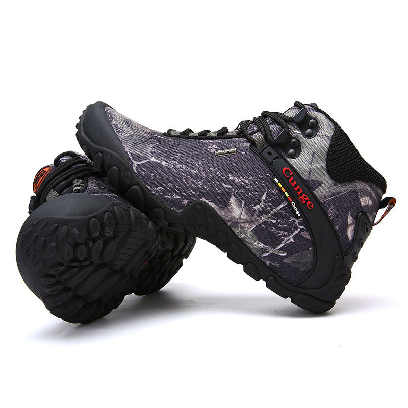 Men's Camouflage Outdoor Hiking Climbing Sports Boots