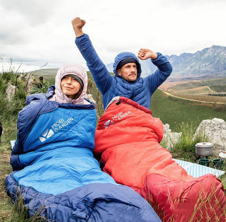 Thickened Mummy Sleeping Bag For Winter Camping