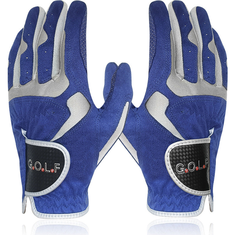 Breathable Microfiber Non-Slip Golf Gloves