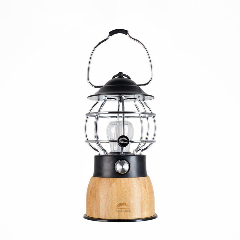 Retro Portable Hanging Tent Camping Atmosphere Lantern Light