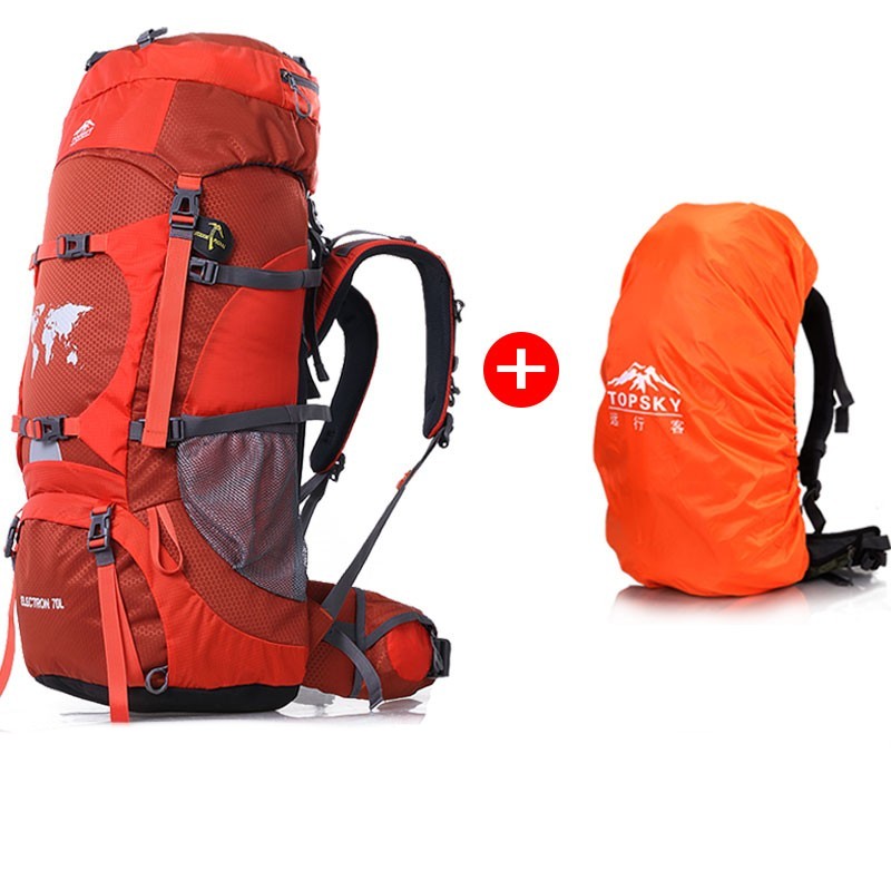 Water-Resistant Large Capacity Hiking Backpack Multifunctional