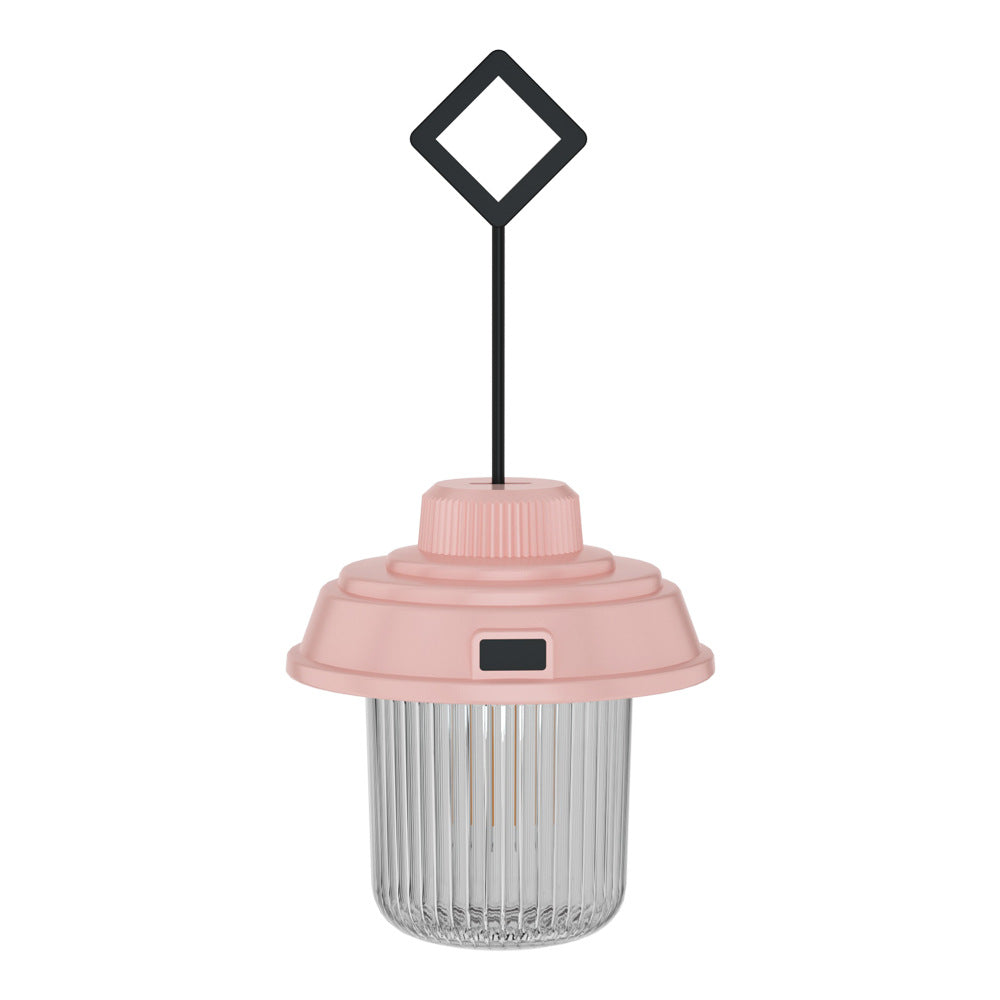 Retro Multifunction Rechargeable Outdoor Camping Lantern Light