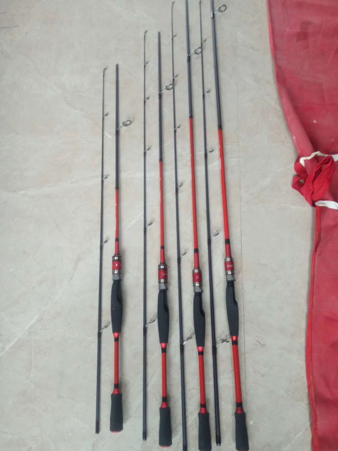 Carbon Hard Tuning Fishing Rod Set