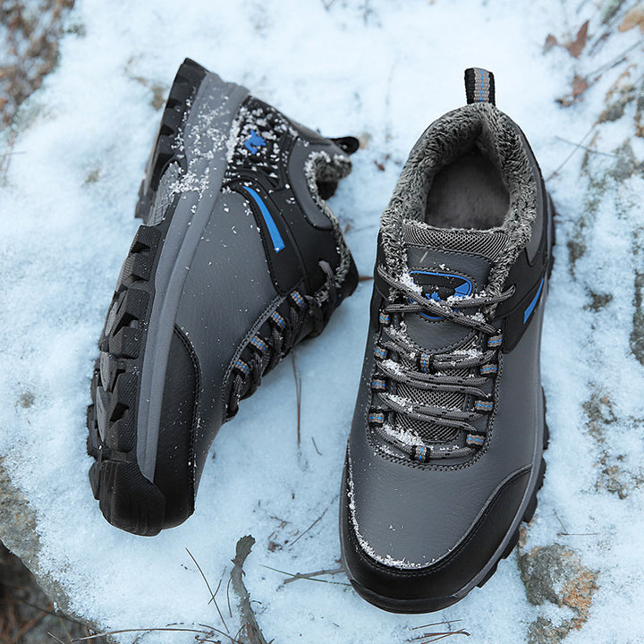 Men's Cold Weather Waterproof Hiking Snow Boots