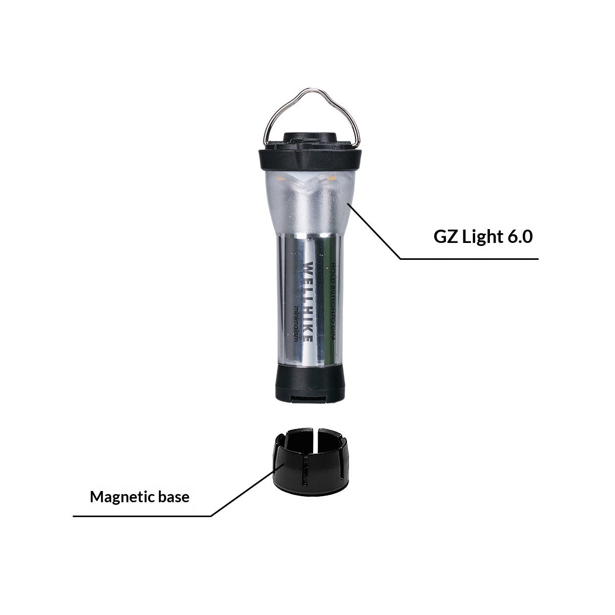 Outdoor Camping Incandescent Flashlight