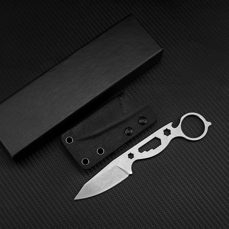 Wilderness Survival Straight Edge Pocket Hunting Knife