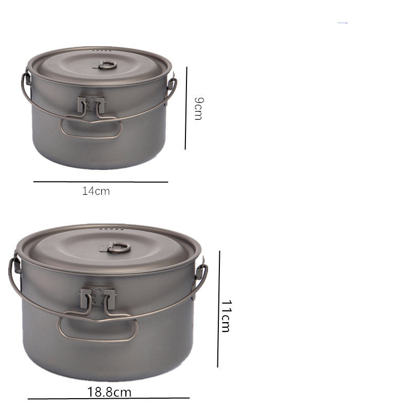 Ultra-Light Foldable Outdoor Camping Cookware Set