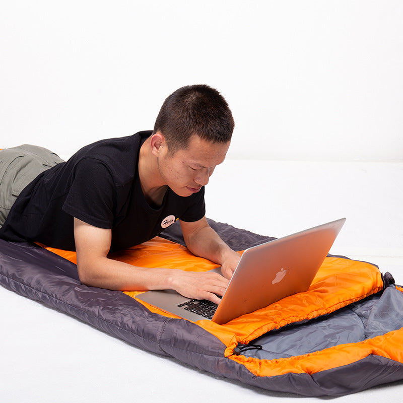 Warm Thickened Portable Camping Sleeping Bag For Travel