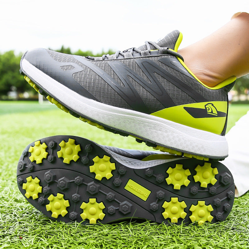 Men’s Breathable Mesh Golf Sneakers Professional