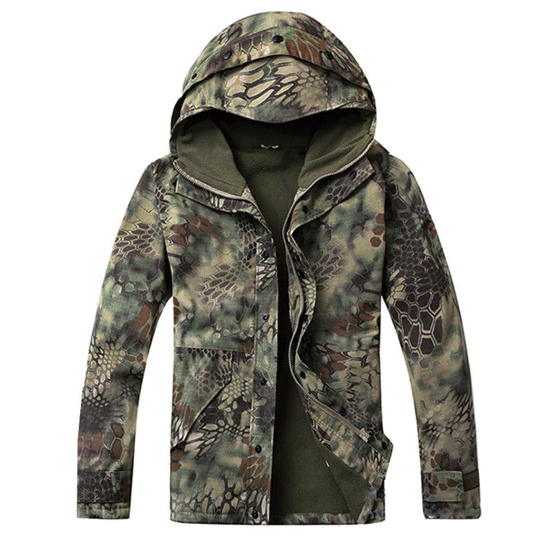 Men's Outdoor Camouflage Jacket Set