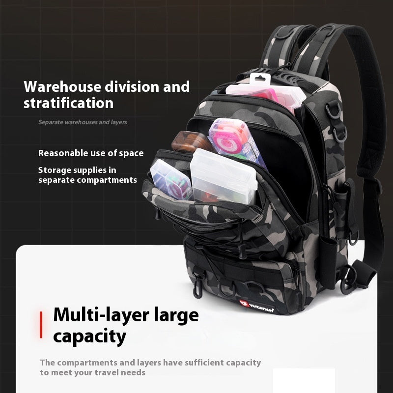 Waterproof Multifunctional Fishing Bag Outdoor Equipment