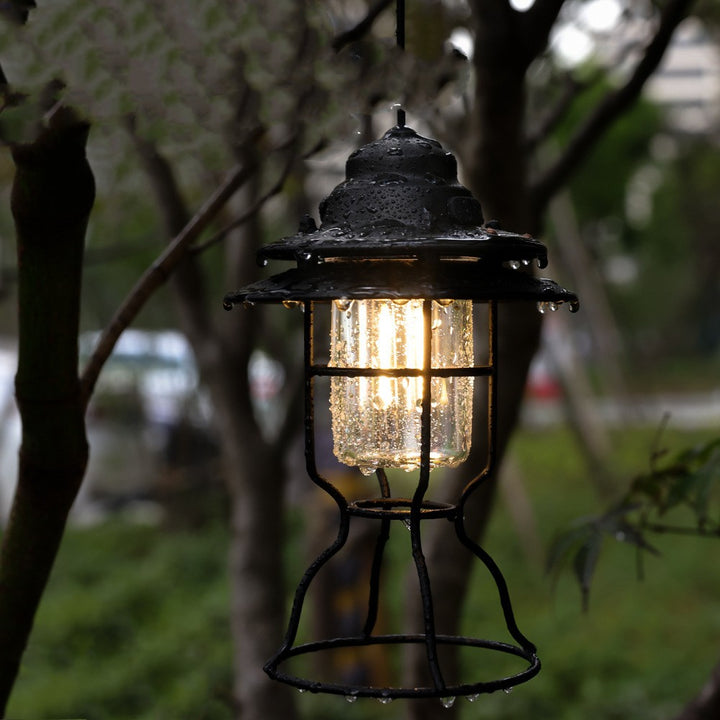 Portable Retro Barn Outdoor Multifunctional Lantern